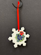 Load image into Gallery viewer, Ornament, Flat Snowflake - Garden Party

