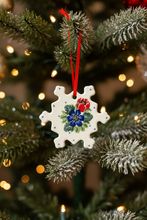 Load image into Gallery viewer, Ornament, Flat Snowflake - Garden Party
