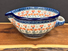 Load image into Gallery viewer, Bowl, Batter 1 Qt. - Peach Spring Daisy
