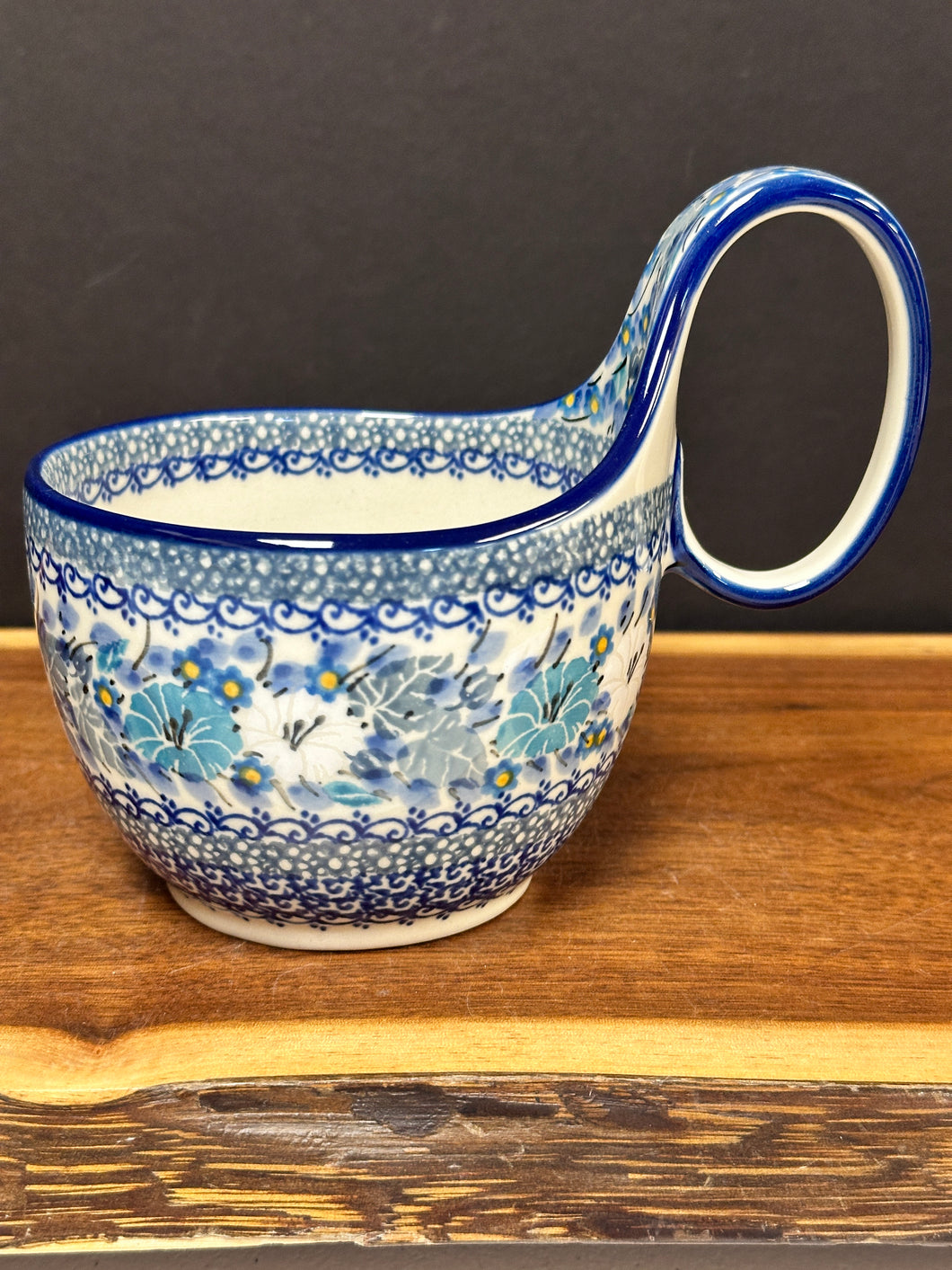 Bowl, Loop Handle Soup - U4976