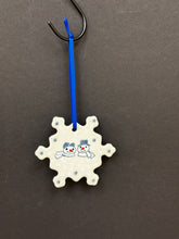 Load image into Gallery viewer, Ornament, Flat Snowflake - Frost &amp; Flurry
