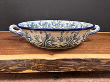 Load image into Gallery viewer, Baker, Round w/ Handles, 8" - Blue Bells
