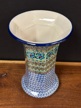 Load image into Gallery viewer, Vase, 9.5&quot; Fluted - U0151 Mardi Gras
