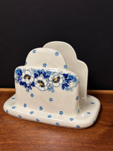 Load image into Gallery viewer, Napkin Holder, 4.75" x 6.75"L - White Poppy
