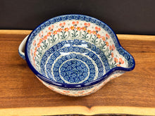 Load image into Gallery viewer, Bowl, Batter 1 Qt. - Peach Spring Daisy
