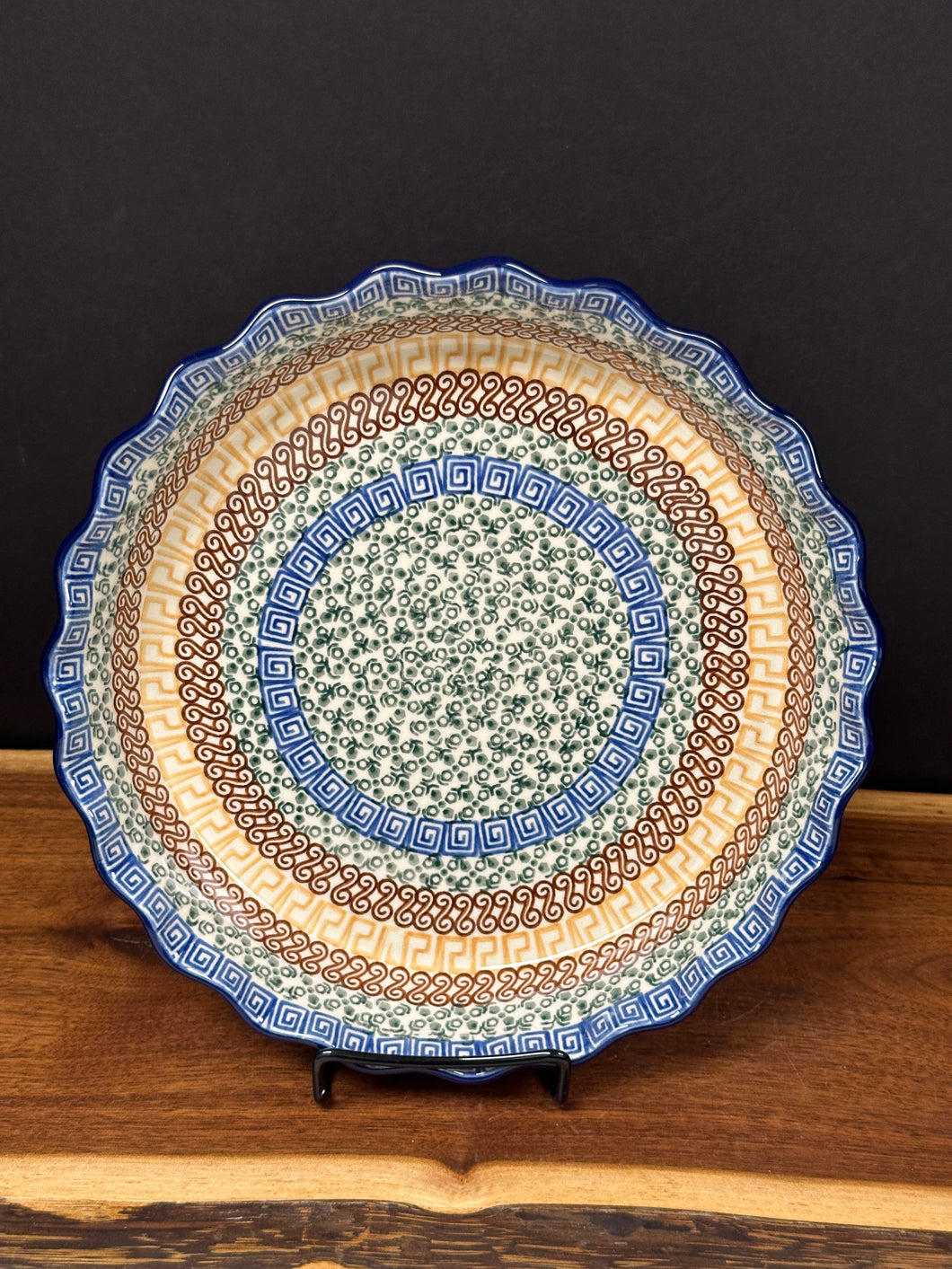 Pie Plate, Fluted 10