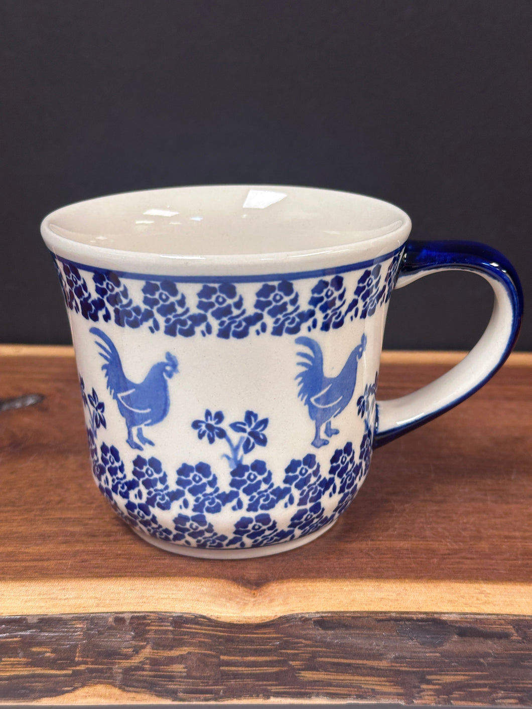 Mug, 16 oz. - Blue Rooster