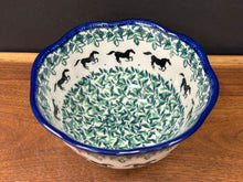 Load image into Gallery viewer, Bowl, Wavy Edge 5.75" - Dark Horse
