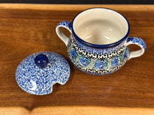 Load image into Gallery viewer, Sugar Bowl, 7 oz - Peacock Feather
