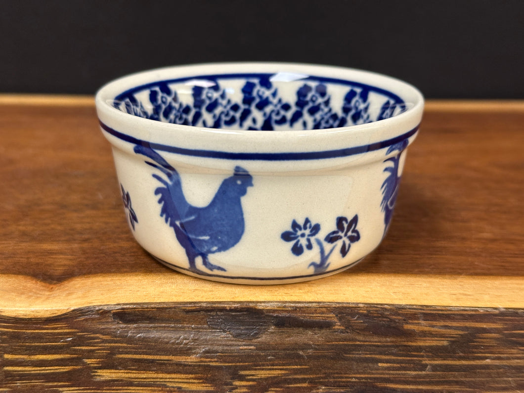 Ramekin, Round - Blue Rooster
