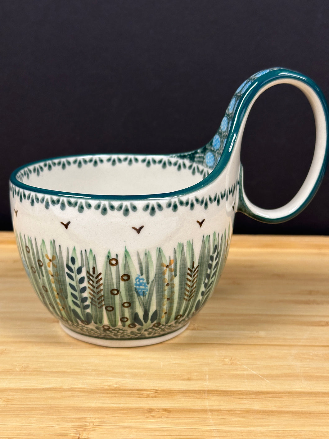 Bowl, Loop Handle Soup - U0803
