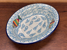 Load image into Gallery viewer, Soap Dish, Oval 5.5” - Rainbow Fish
