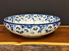 Load image into Gallery viewer, Bowl, Contemporary Serving 9" - White Poppy

