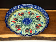 Load image into Gallery viewer, Pie Plate, Fluted 10&quot; - U2663
