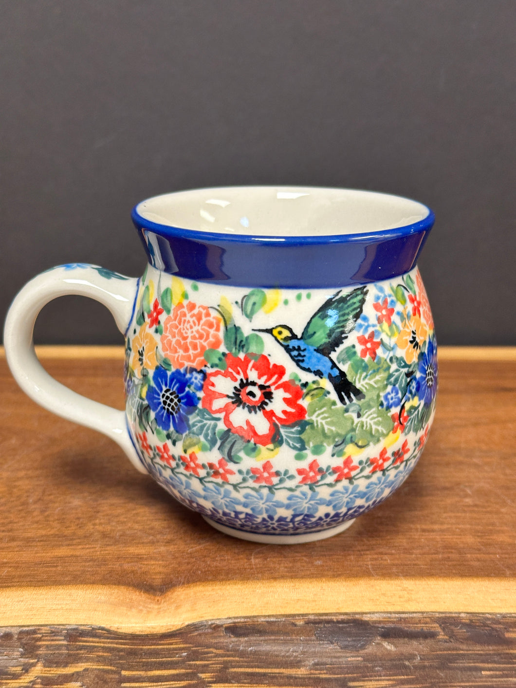 Mug, Bubble 12 oz - U3356 Hummingbird