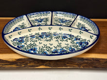 Load image into Gallery viewer, Platter, Divided 10.25” Round - Winter Viola
