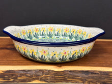 Load image into Gallery viewer, Baker, Round w/Tab Handles, 8&quot; - Daffodil Blue
