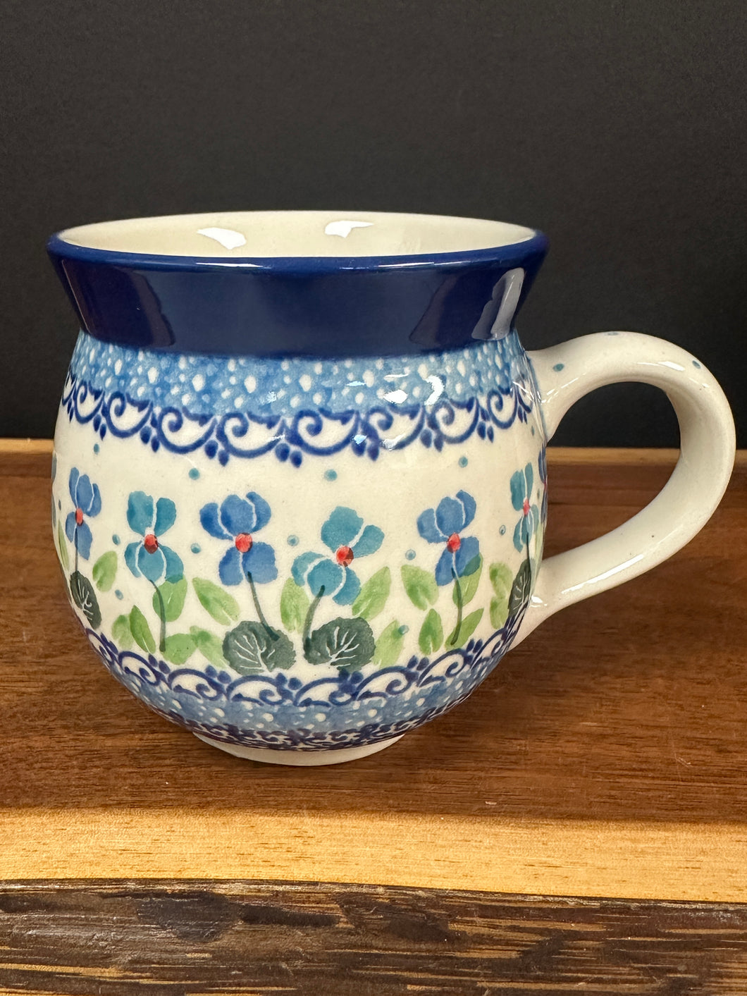 Mug, Bubble 12 oz - Dutch Iris