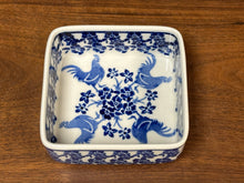 Load image into Gallery viewer, Ramekin, Square L - Blue Rooster
