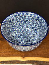 Load image into Gallery viewer, Bowl, Large Mixing - Dark Blue Daisy
