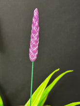 Load image into Gallery viewer, Flower, 1 Pc. - Lavender on 8” Wire Stem - Light Lavender
