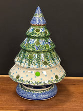 Load image into Gallery viewer, Tree, Large Kalich Luminary 9.5" tall - Blue Rose
