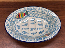 Load image into Gallery viewer, Soap Dish, Oval 5.5” - Rainbow Fish
