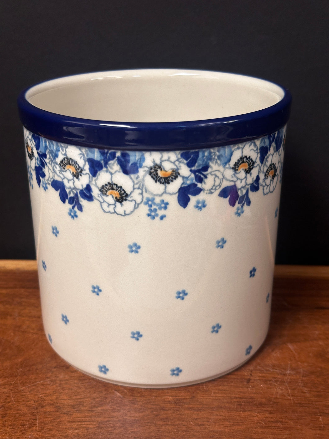 Wine Crock/ Utensil Holder 5.5