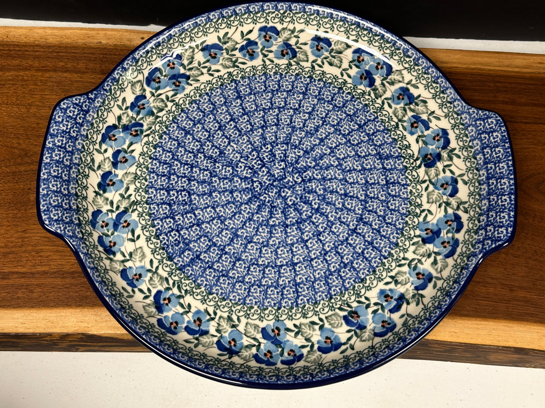Platter, Round w/ Handles, 11.75