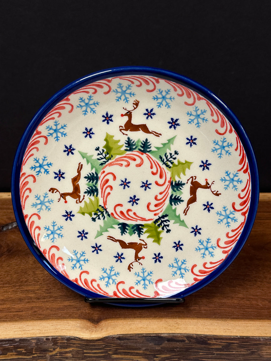 Plate, Salad 7.7”, Zaklady - Reindeer Games