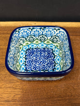 Load image into Gallery viewer, Bowl, Square Ramekin 3.75&quot; - Tranquil Tide
