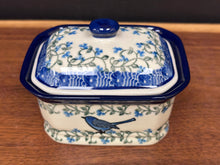 Load image into Gallery viewer, Trinket Box, Rectangular - Bluebird Vines
