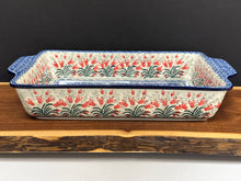 Load image into Gallery viewer, Baker, Rectangular w/handles - 3.25QT - Crimson Bells
