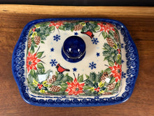 Load image into Gallery viewer, Butter Dish, Wide Kalich - Cardinals
