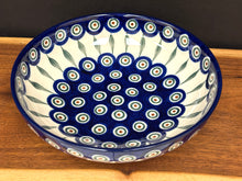 Load image into Gallery viewer, Bowl, Contemporary Serving 9" - Peacock

