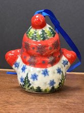 Load image into Gallery viewer, Ornament, Snowman with Scarf - Winter Wonderland
