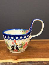 Load image into Gallery viewer, Bowl, Loop Handle Soup - Cats &amp; Balloons
