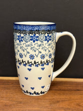 Load image into Gallery viewer, Mug, Tall Café 12 oz - Silver Lace
