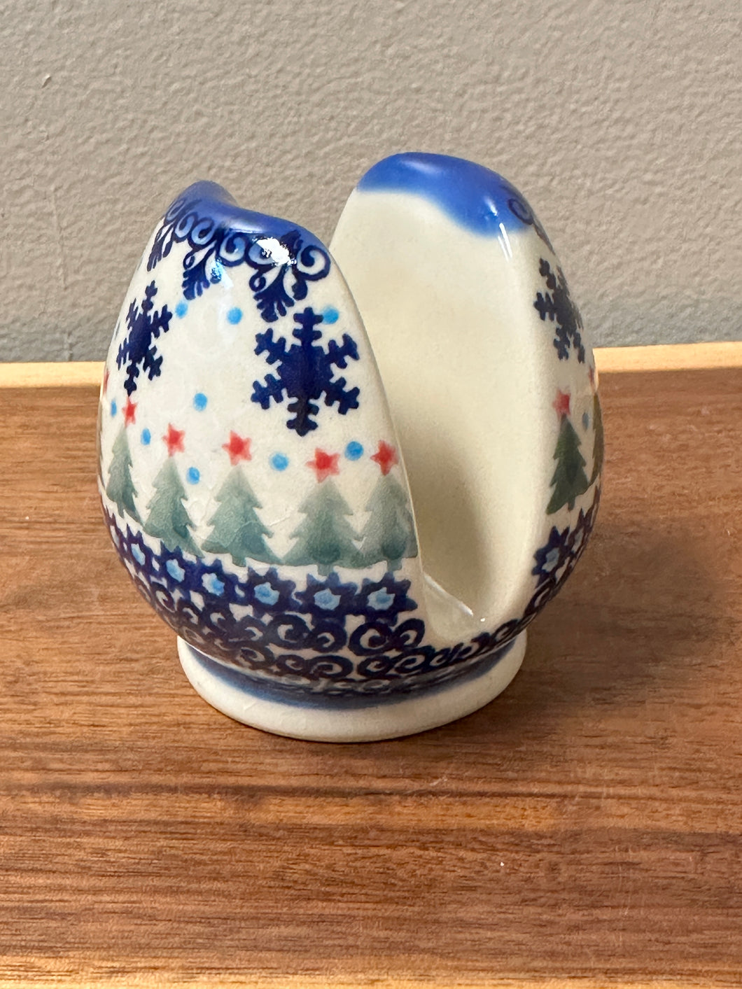 Napkin Holder, Pre-owned - Snowy Christmas
