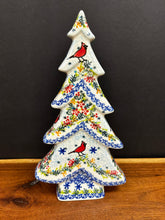 Load image into Gallery viewer, Tree, Christmas 11.75” - Cardinal in Winter
