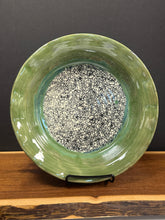 Load image into Gallery viewer, Pie Plate, Deep Dish - Green Goddess Garden by Matthew’s Pottery
