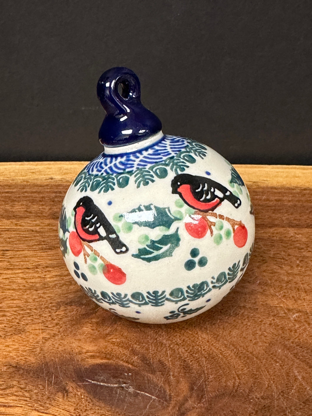 Ornament, Ball Shape - Red Robin