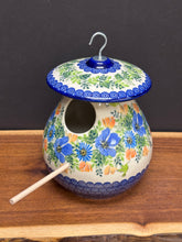 Load image into Gallery viewer, Birdhouse, Kalich Unikat - Peachy Purple Paradise
