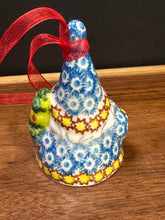 Load image into Gallery viewer, Ornament, Kalich Santa - Blue Starburst
