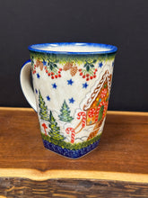 Load image into Gallery viewer, Mug, XL Square Coffee Kalich - Gingerbread House
