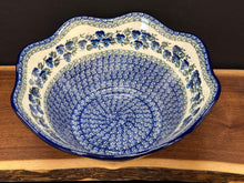 Load image into Gallery viewer, Bowl, Wavy Edge 12" - Winter Viola
