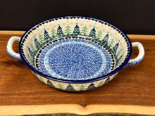 Load image into Gallery viewer, Baker, Round w/ Handles, 8&quot; - Christmas Trees
