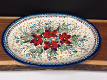 Load image into Gallery viewer, Platter, Oval - Amaryllis by Morning
