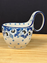 Load image into Gallery viewer, Bowl, Loop Handle Soup - White Poppy
