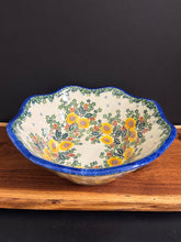 Load image into Gallery viewer, Bowl, Viki Wavy Edge - Sunflower Autumn
